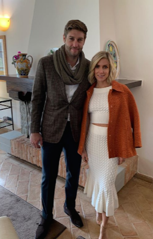 Kristin Cavallari with Jay Cutler Travel to Italy