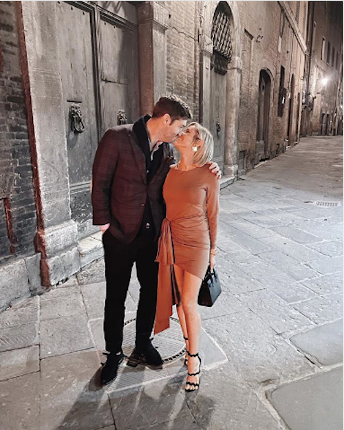 Kristin Cavallari and Jay Cutler PDA on the Streets of Italy