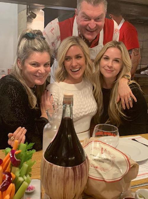 Kristin Cavallari with Steph Biegel in Italy