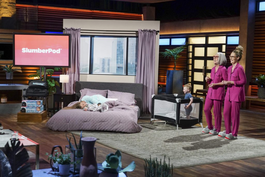 Slumber Pod on Shark Tank