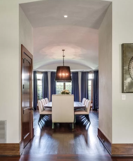 Kristin and Jay Cutler's Bancroft Forest Hills Dining Room