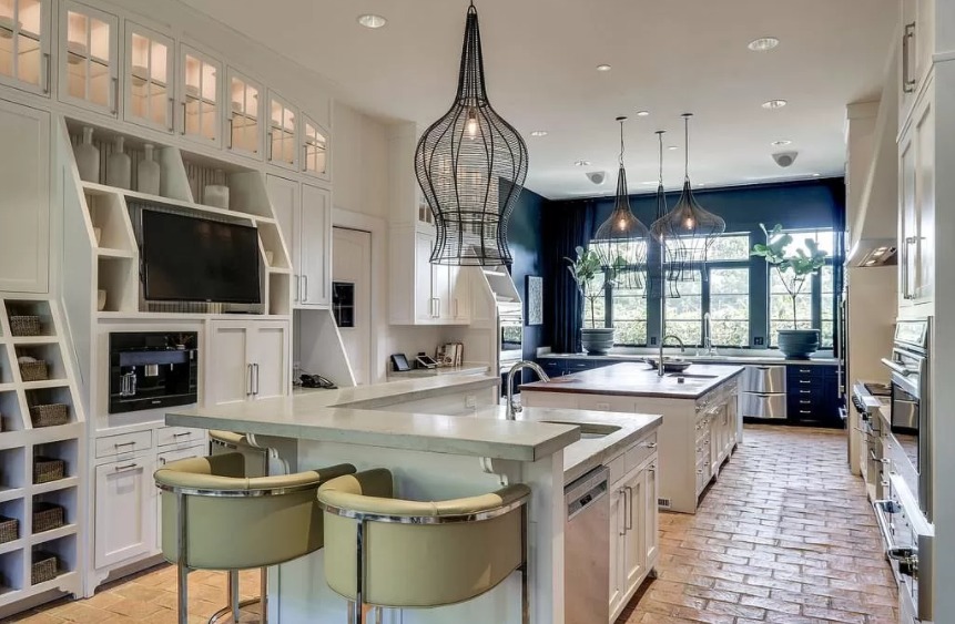 Kristin and Jay Cutler's Bancroft (Forest Hills) House Kitchen