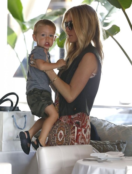 Kristin Cavallari en oudere zoon Camden