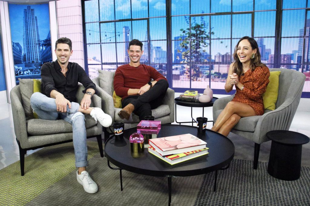 Wells Adams on E!'s Pop of the Morning Show