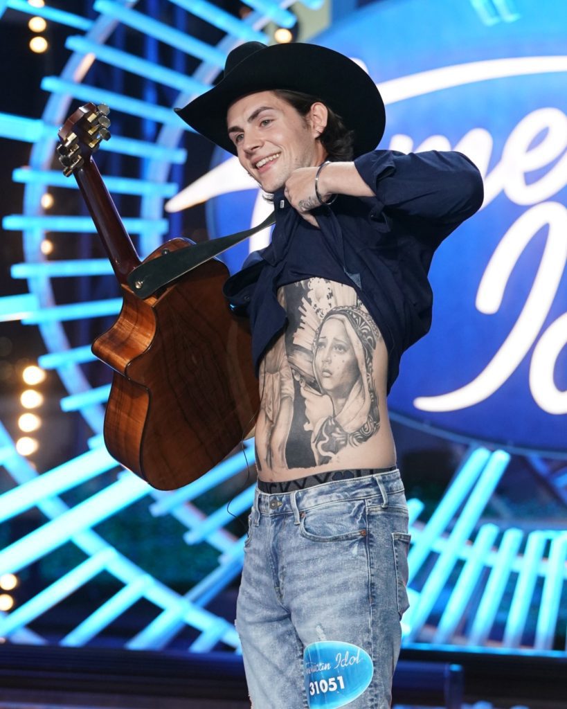 Dillion James from American Idol