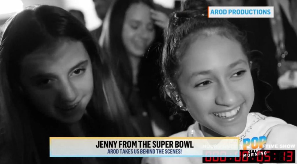JLo's daughter Emme at Super Bowl LIV