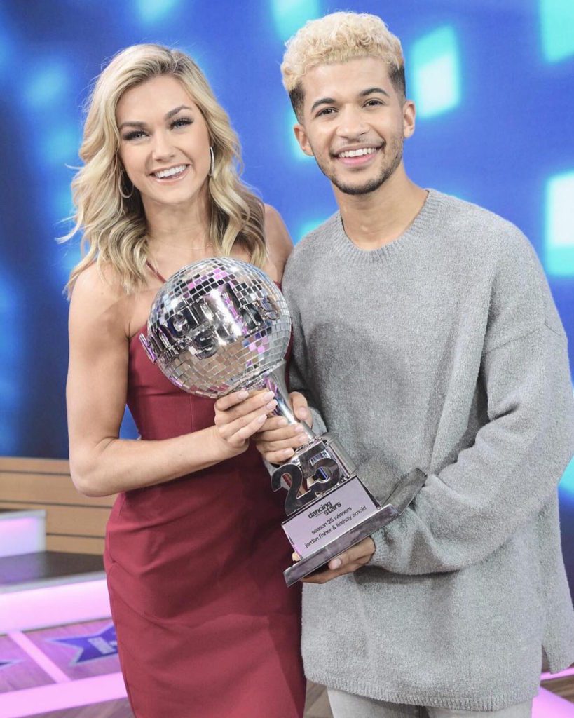 Jordan Fisher wins DWTS with Lindsay Arnold