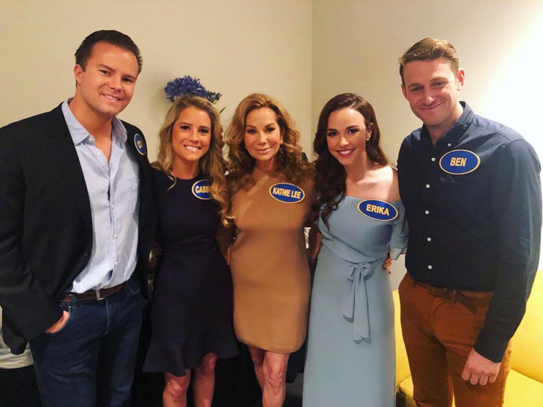 Kathie Lee Gifford and family tape Celebrity Family Feud