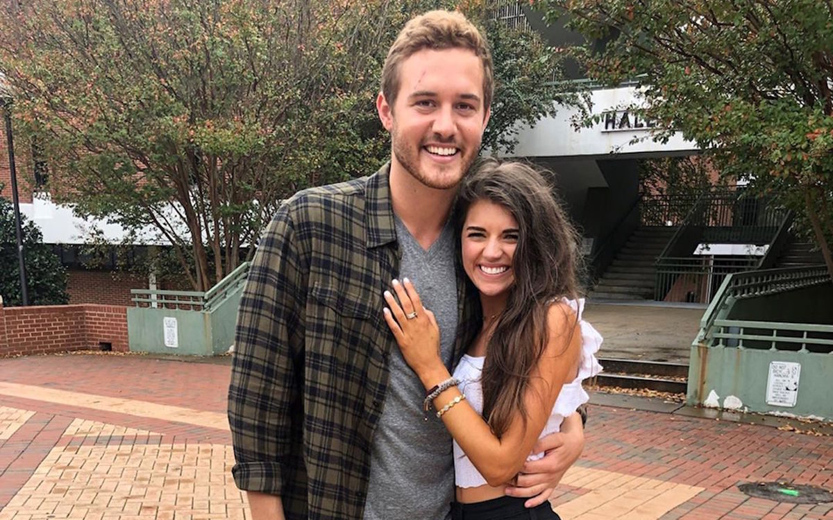 Madison Prewett and Peter Weber from The Bachelor