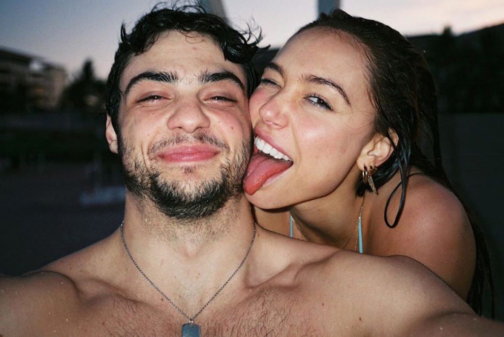 Noah Centineo with girlfriend Alexis Ren