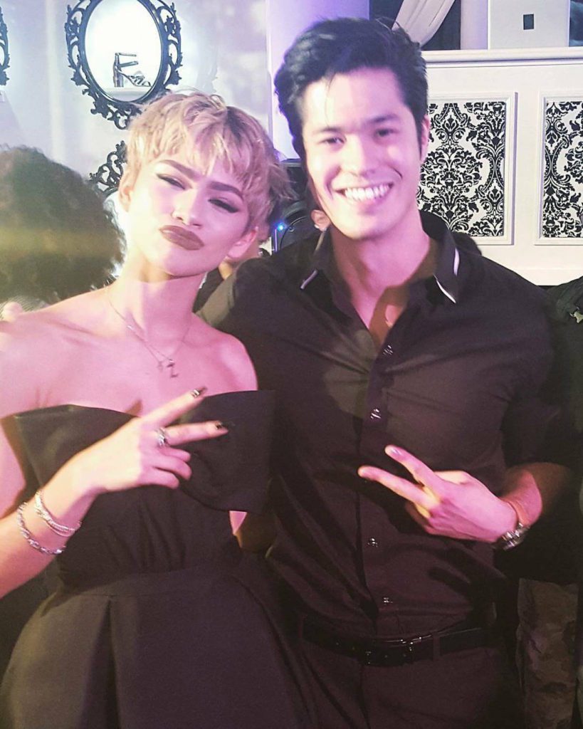 Ross Butler with Zendaya