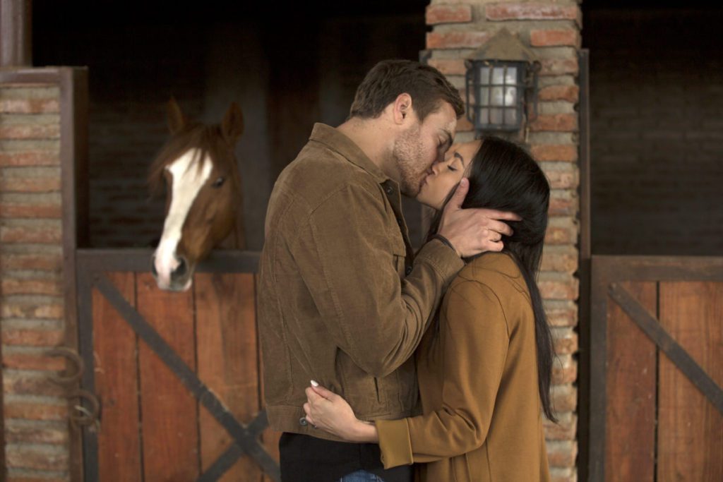 Victoria Fuller and Peter Weber on The Bachelor