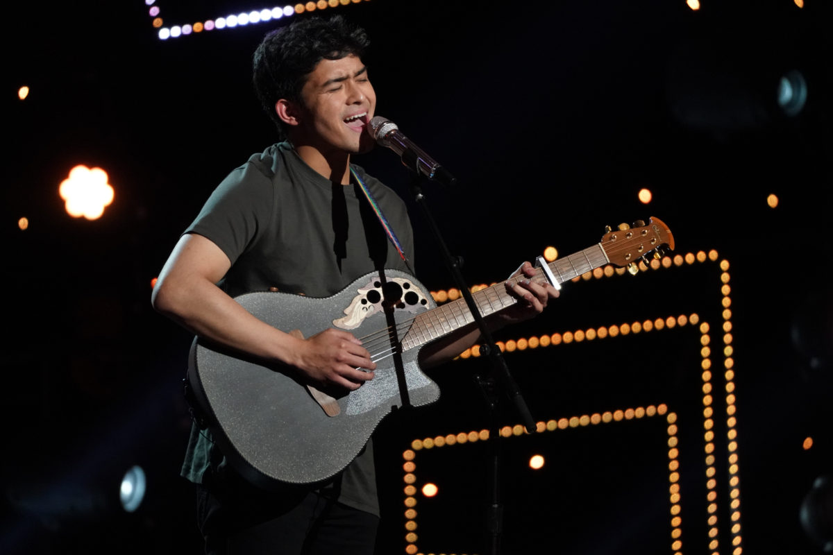 Francisco Martin from American Idol during Hollywood Week