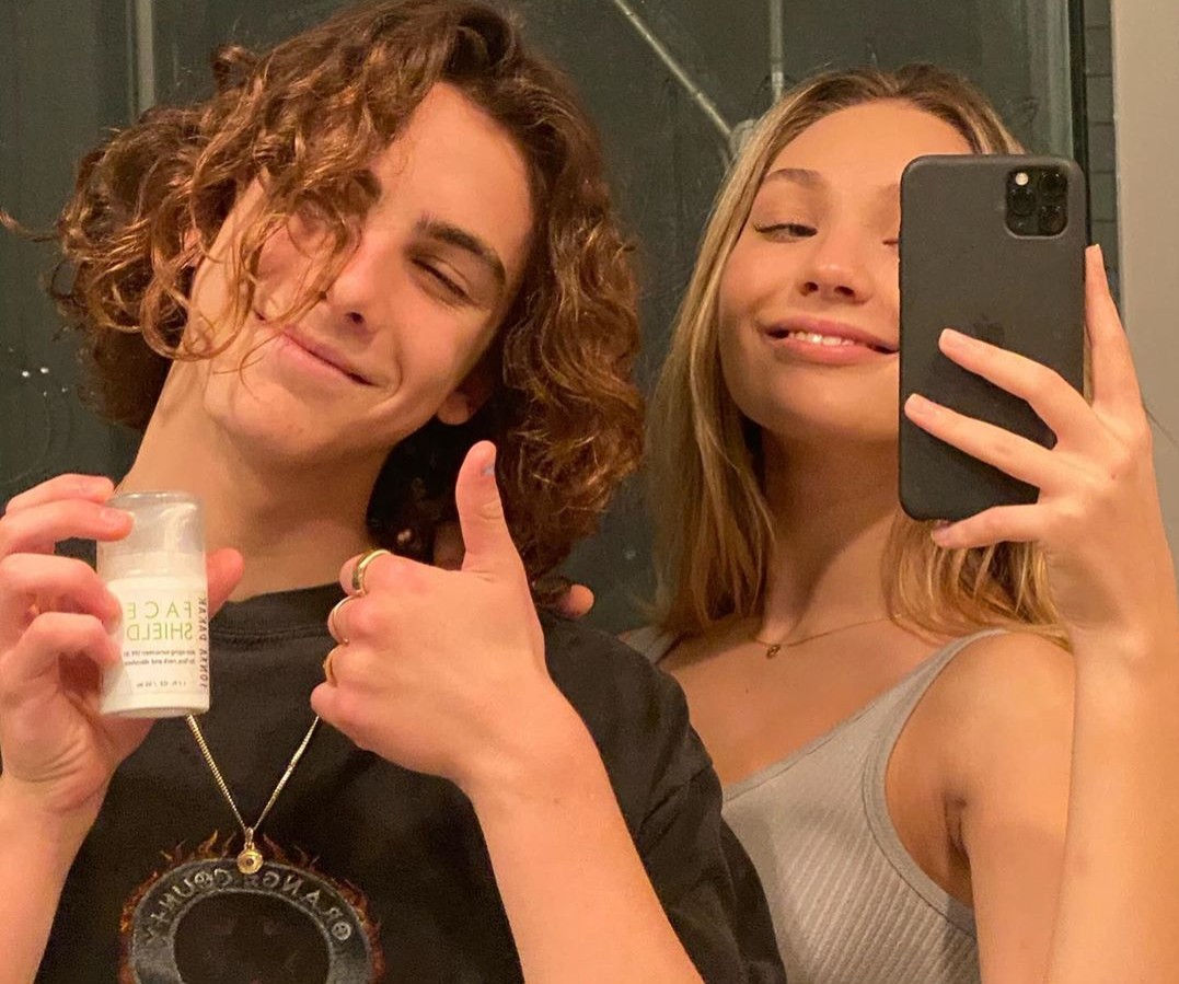 Maddie Ziegler and Eddie Benjamin 2020