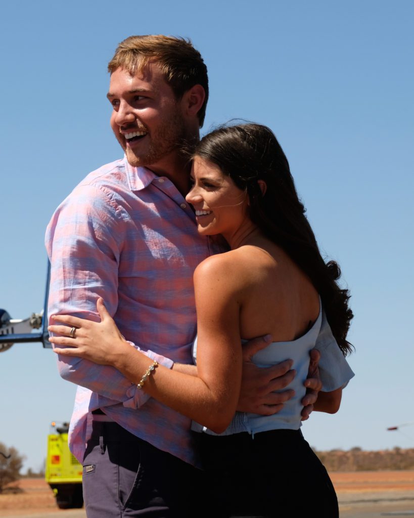 Peter Weber and Madison Prewett from The Bachelor Finale