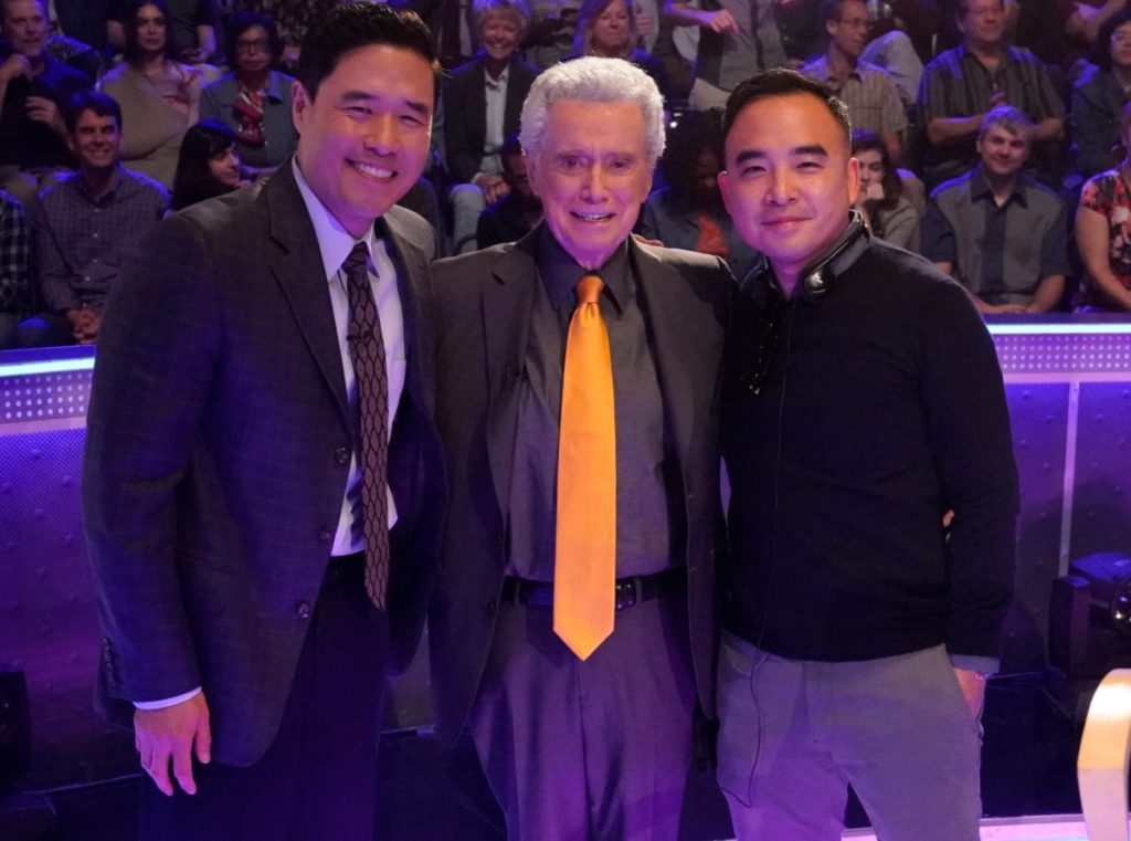 Regis Philbin, Randall Park on Fresh Off the Boat