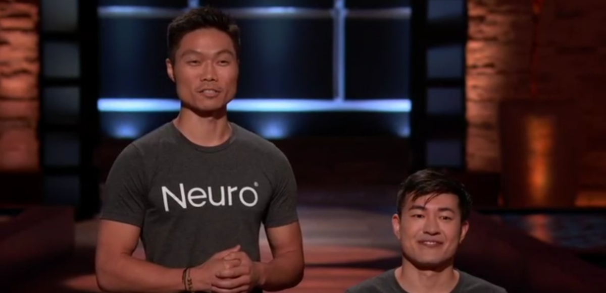 Kent and Ryan from Neuro Gum on Shark Tank