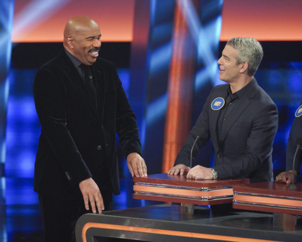 Andy Cohen Joins The Real Housewives on ‘Celebrity Family Feud’- See Photos!