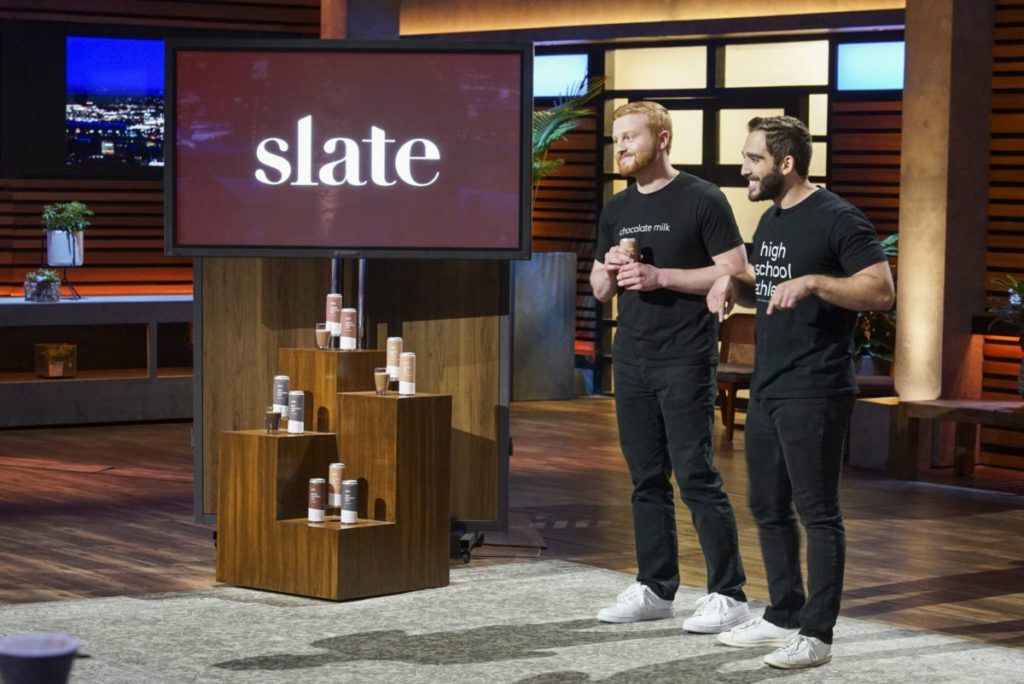 Slate Chocolate Milk Drink from Shark Tank