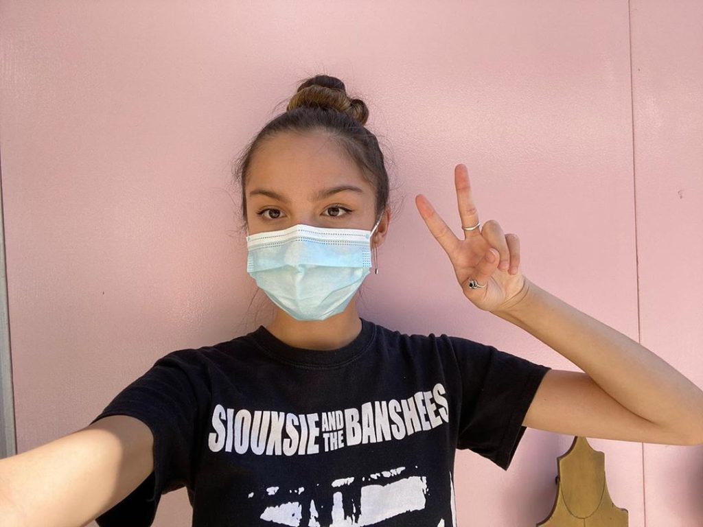 Olivia Rodrigo Celebrates at the DMV During Quarantine