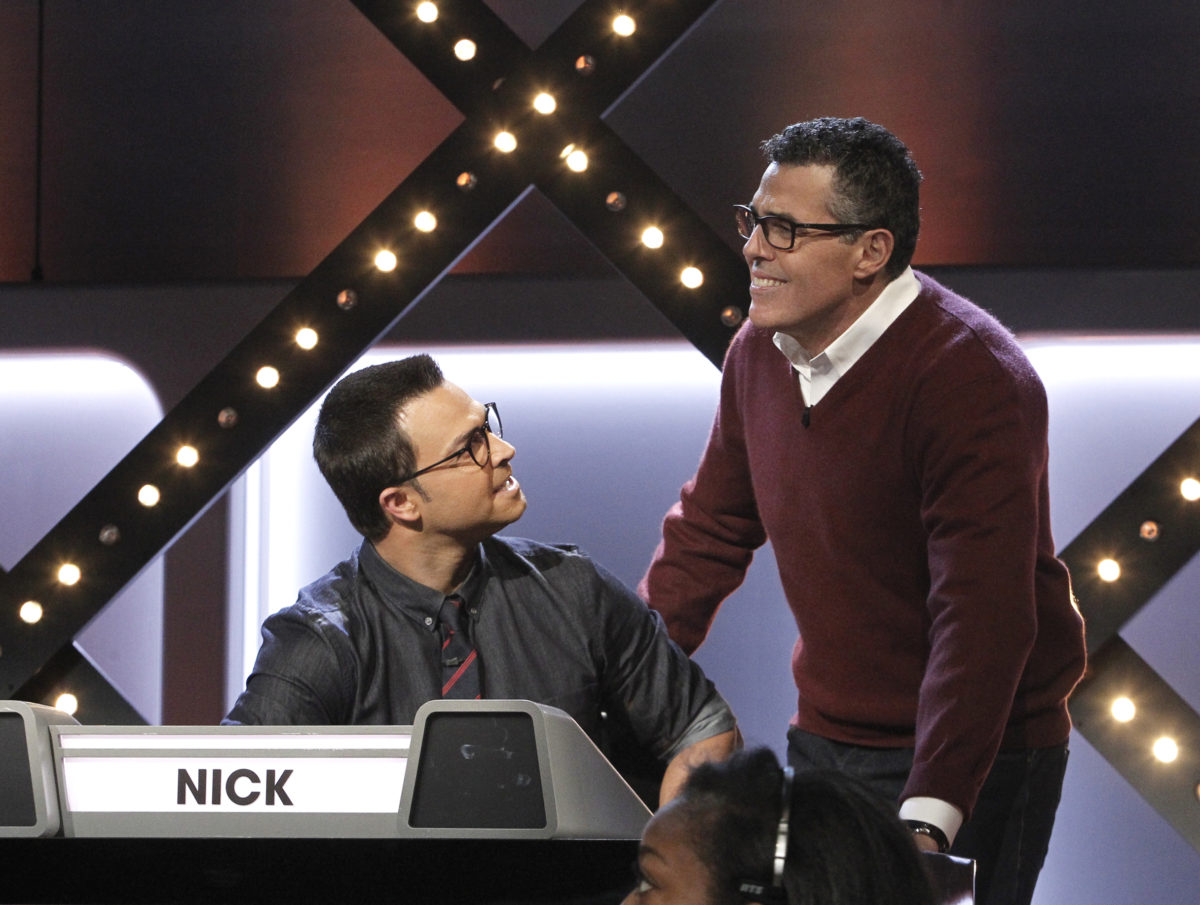 Nick Swisher and Adam Carolla on The Match Game July 12, 2020