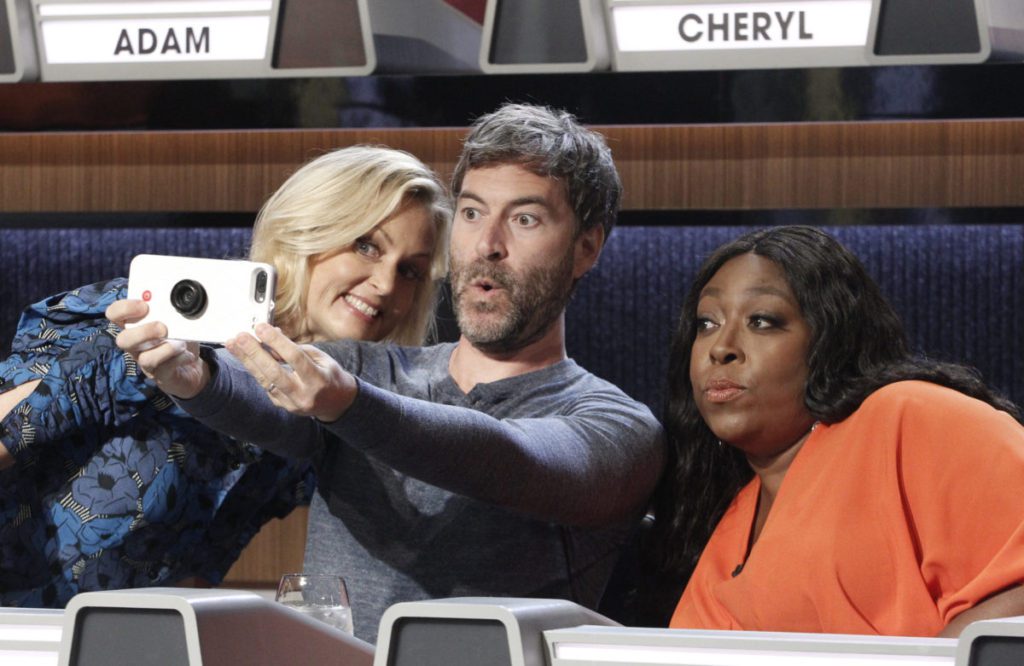 ALI WENTWORTH, MARK DUPLASS, LONI LOVE on Match Game
