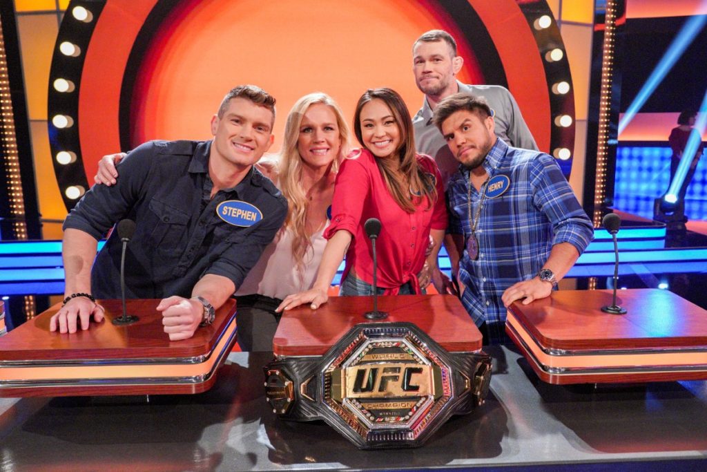 Team UFC on Celebrity Family Feud 2020