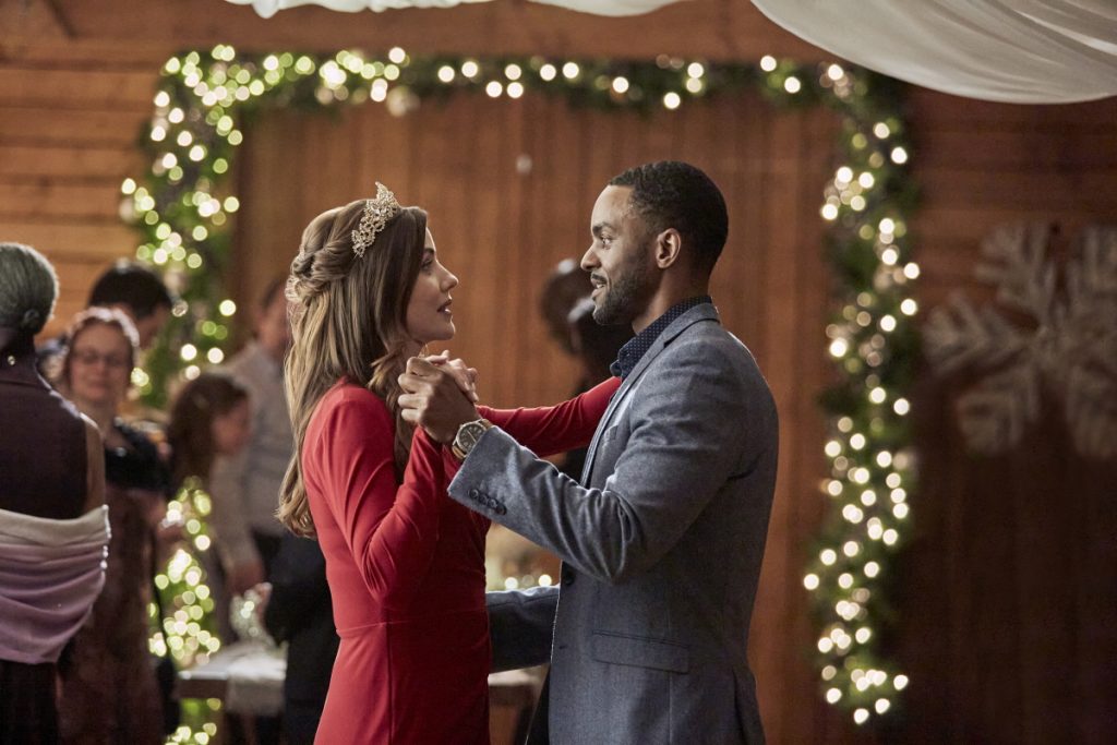 JULIE GONZALO, RONNIE ROWE JR. for Jingle Bell Bride