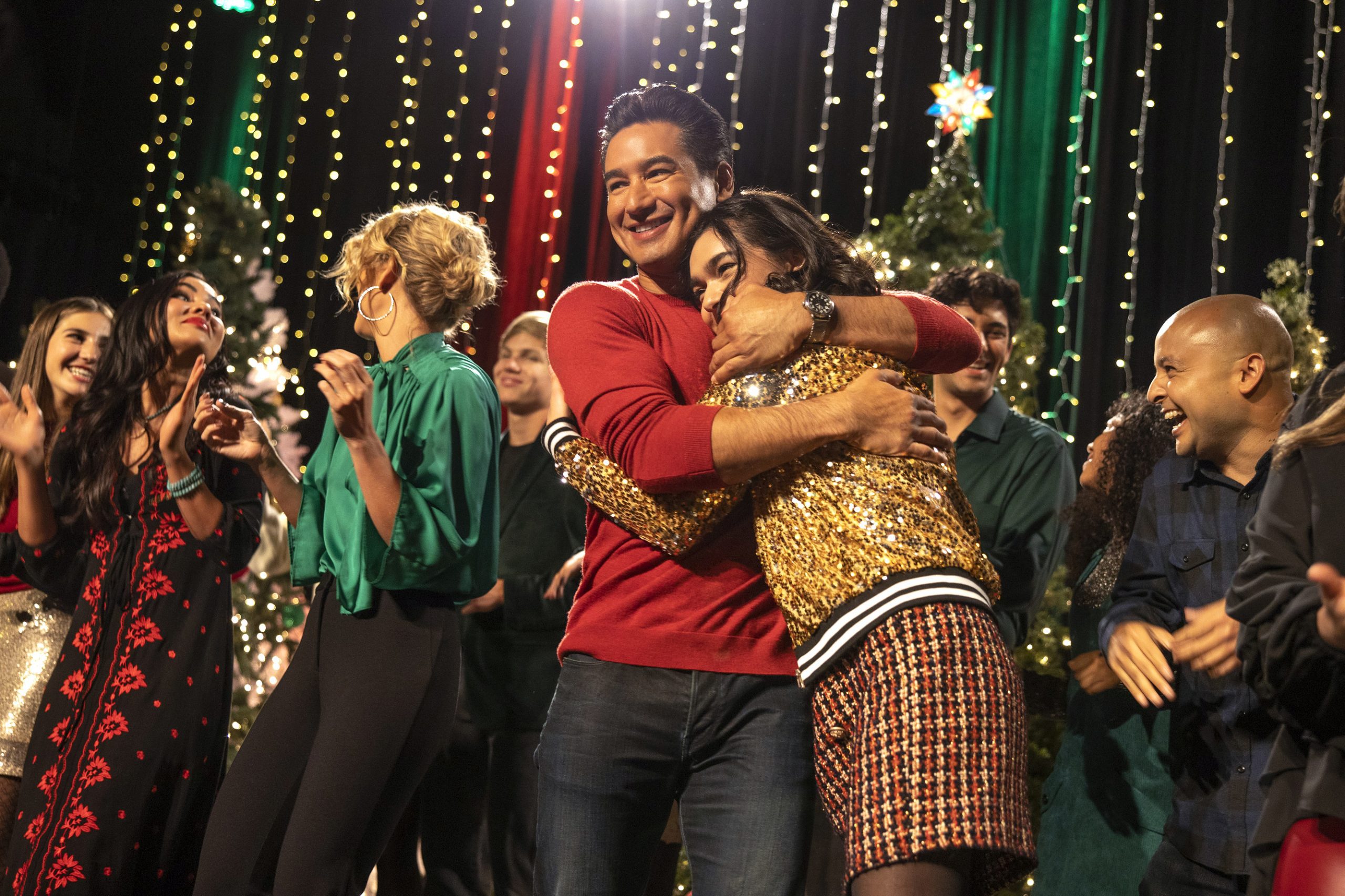 Mario Lopez in Feliz Navidad on Lifetime