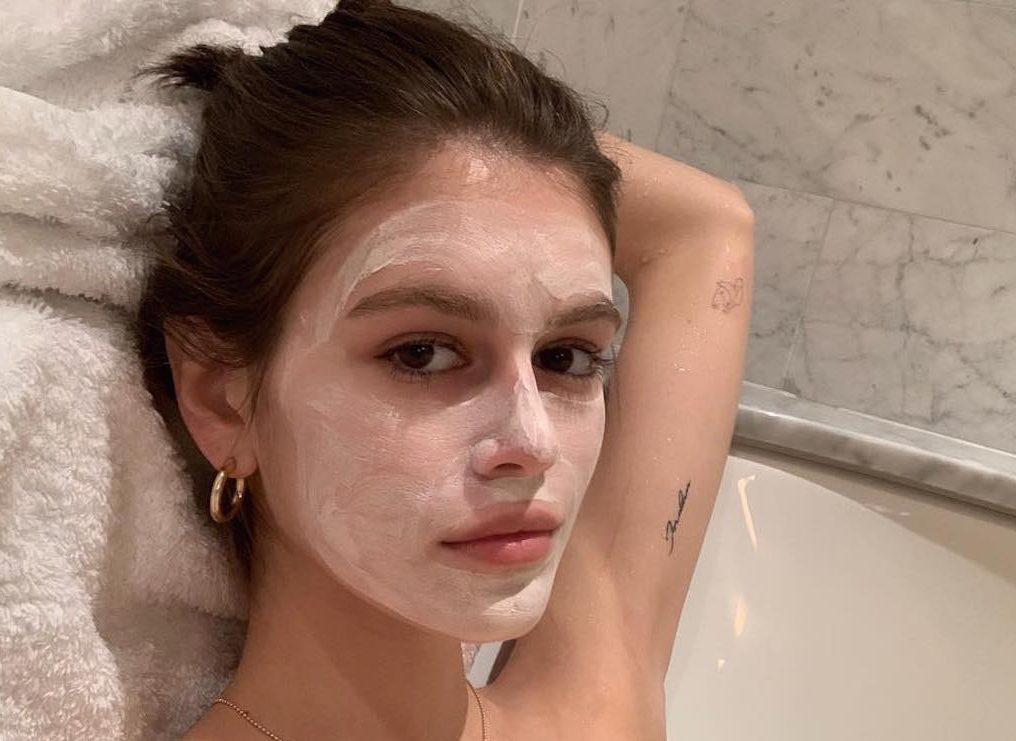 Kaia Gerber skincare