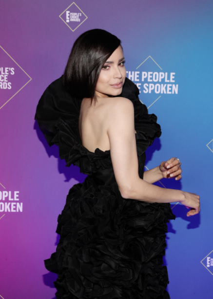 Sofia Carson at the 2020 People's Choice Awards