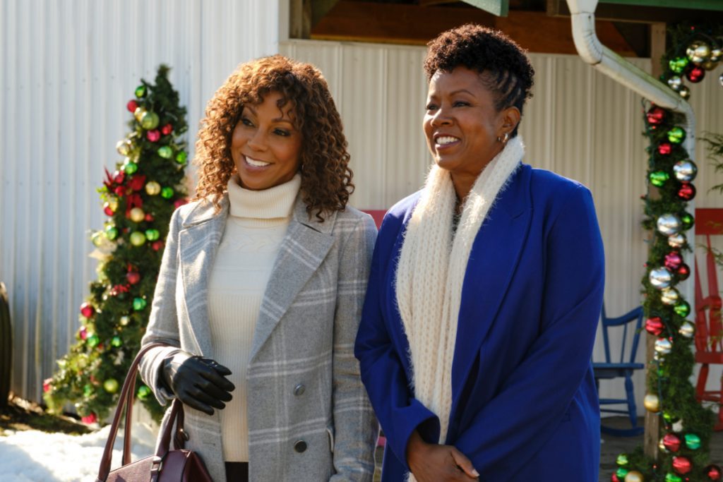 Get the Looks from Hallmark’s ‘Christmas in Evergreen Bells are Ringing’