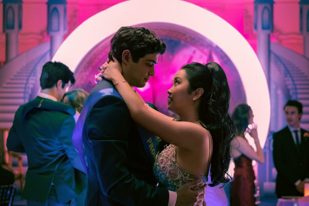 Peter Kavinsky and Lara Jean in To All the Boys I've Loved 3