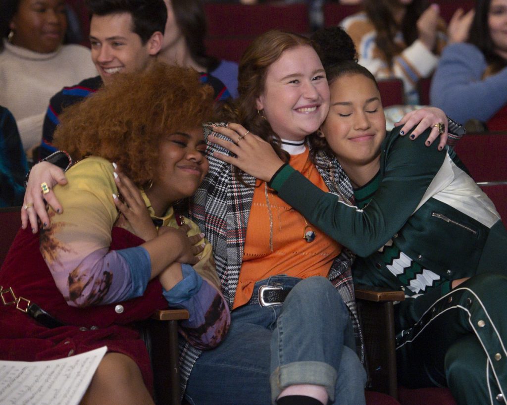 Dara Renee, Julia Lester, Sofia Wylie from High School Musical: The Series