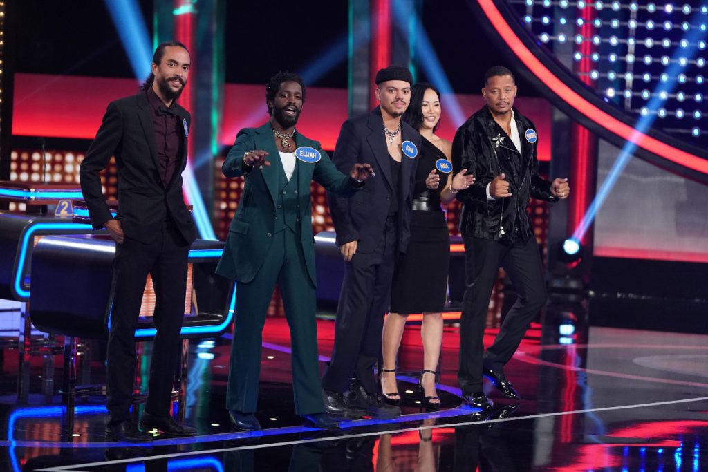 Team Terrence Howard on Celebrity Family Feud