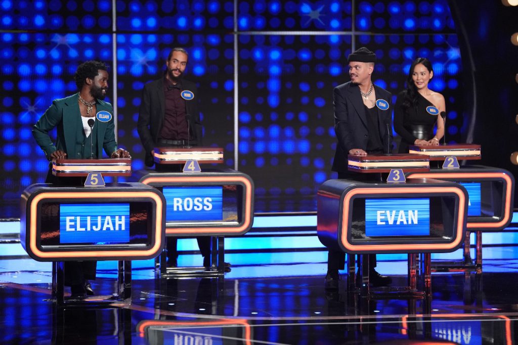 Evan Ross sur Celebrity Family Feud