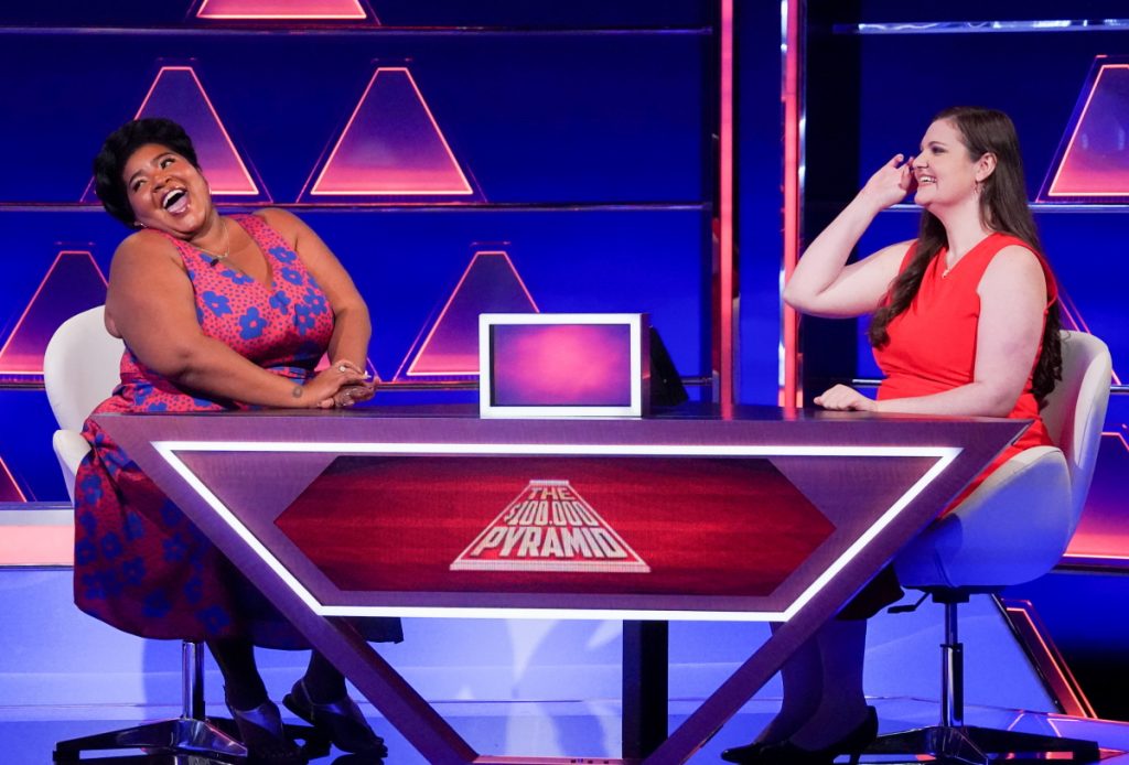 $100,000 Pyramid: Bridget Everett vs Dulcé Sloan & Kathy Najimy vs Mario Cantone