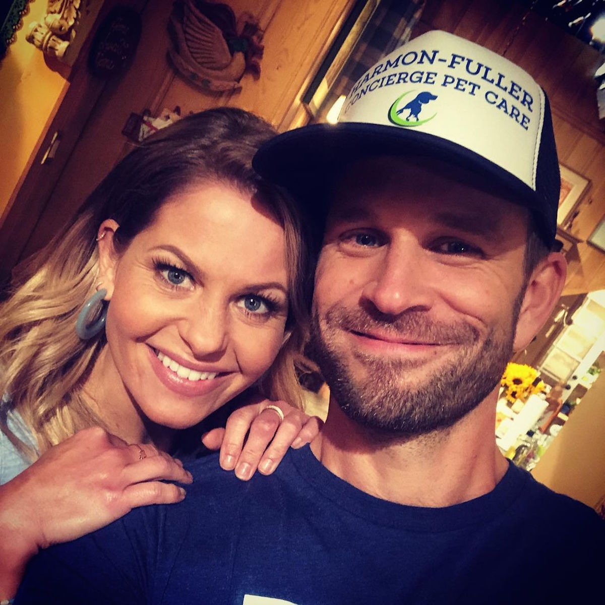 CANDACE CAMERON BURE AND JOHN BROTHERTON