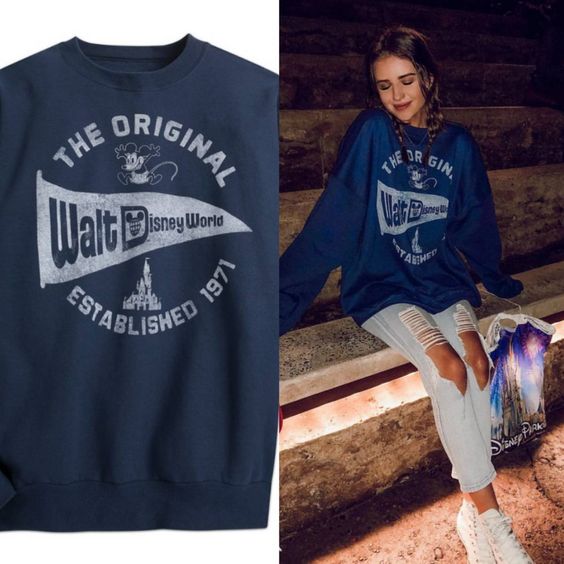 Jess Conte Disney World sweatshirt