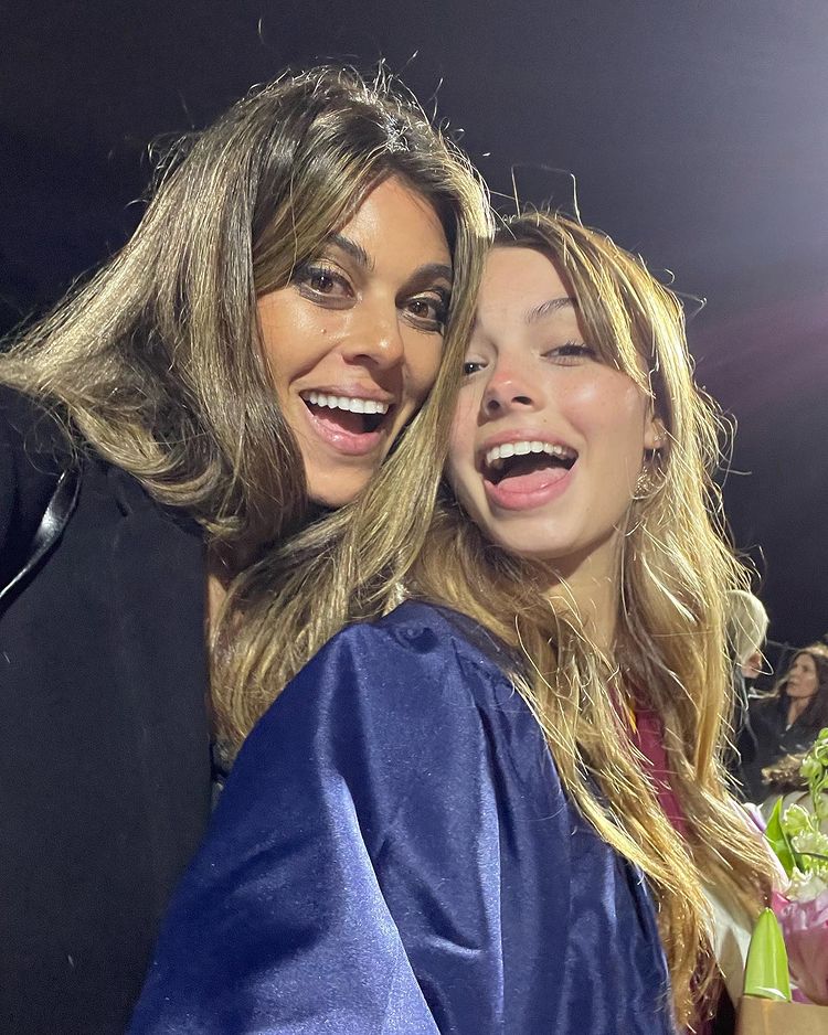 Lindsay Hartley and daughter Isabella Justice Hartley