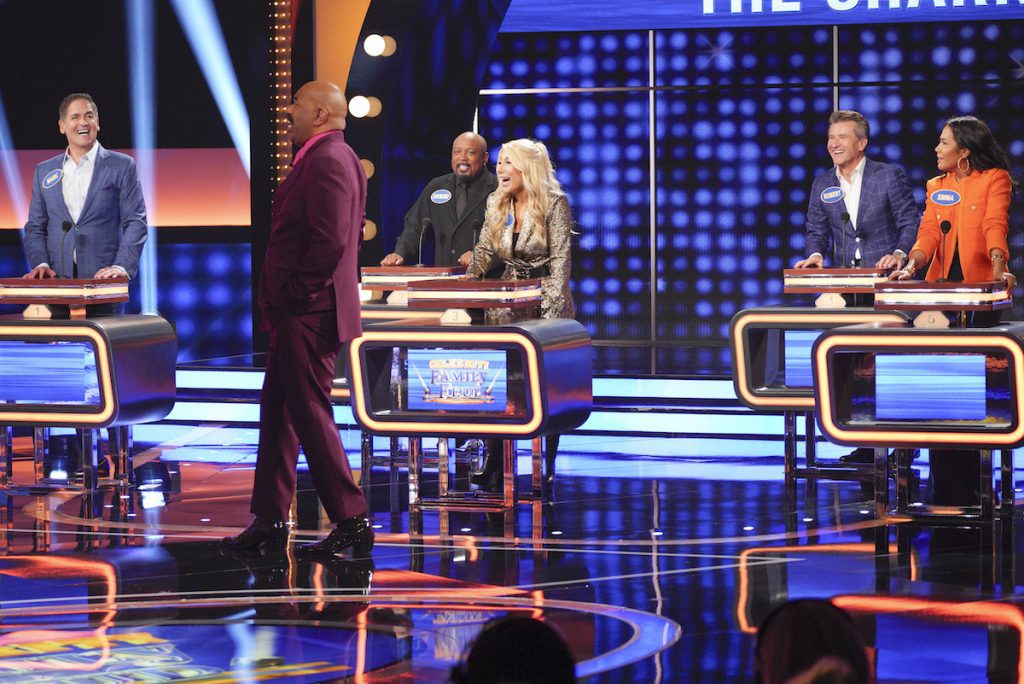 ‘Celebrity Family Feud’: ‘Shark Tank’ Cast Turns Up the Heat Against the Cast of ‘The Talk’