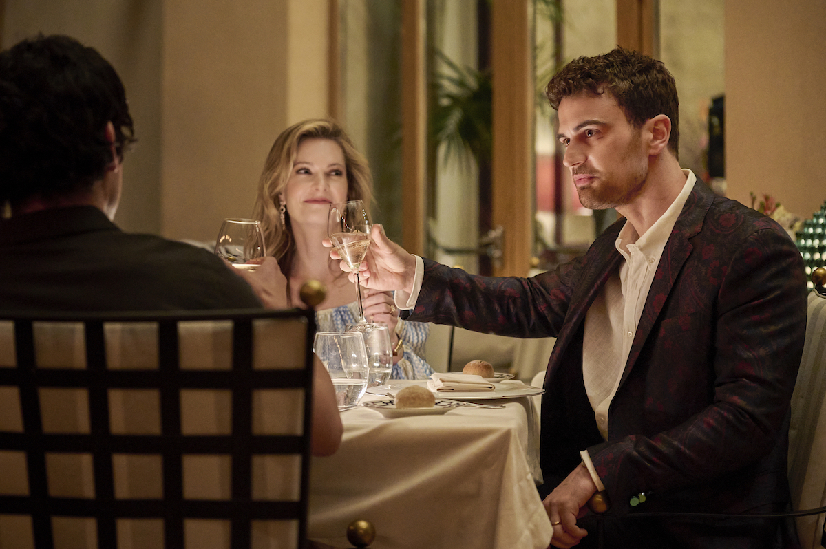 Meghann Fahy and Theo James