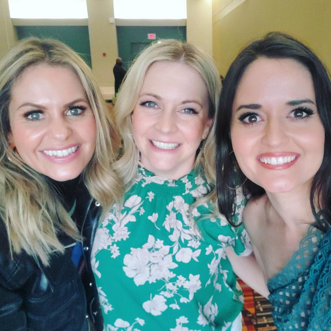 Candace Cameron Bure, Melissa Joan Hart and Danica McKellar at the 90's Con