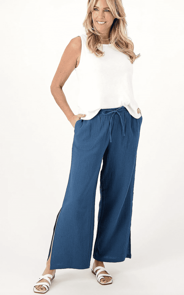 gauze pants from candace cameron bure