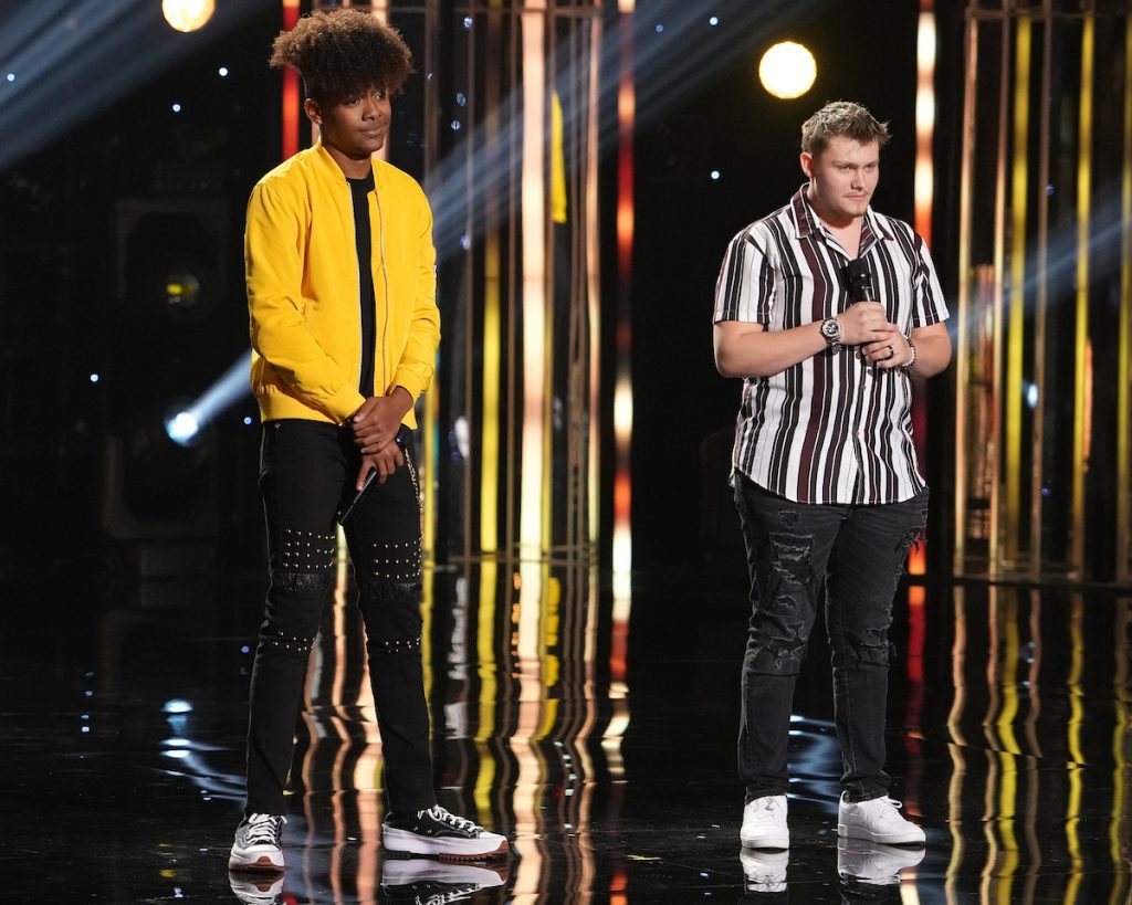 Zachariah Smith and Isaac Brown on American idol